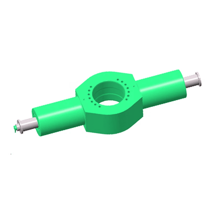 Цилиндр гидравлического пресса двойного действия